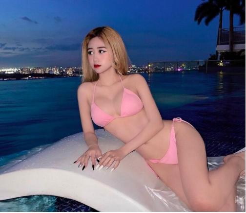 Xem ảnh nóng Lê Kim Loan sexy full không che